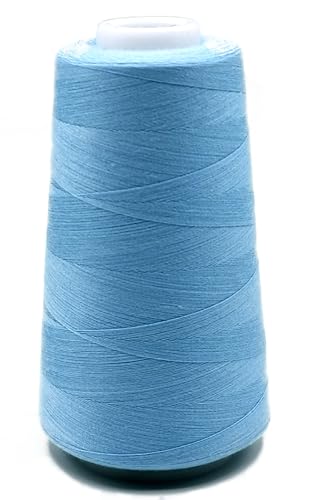 Overlockgarn je 3000 yards = 2743.2 m (102 hellblau) von Generisch