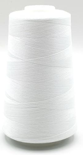 Overlockgarn je 3000 yards = 2743.2 m (126 weiss) von Generisch