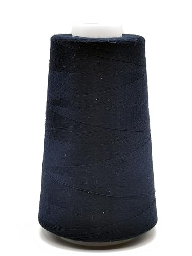 Overlockgarn je 3000 yards = 2743.2 m (199 tintendunkelblau) von Generisch