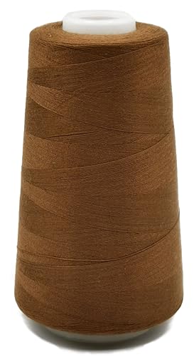 Overlockgarn je 3000 yards = 2743.2 m (262 braun) von Generisch