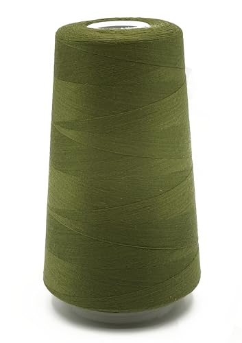 Overlockgarn je 3000 yards = 2743.2 m (290 armee oliv) von Generisch
