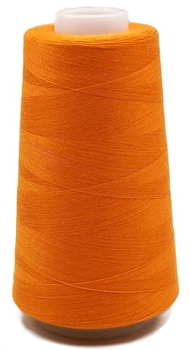 Overlockgarn je 3000 yards = 2743.2 m (414 Orange) von Generisch