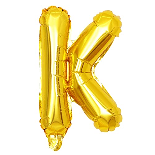 Overstock + Clearance+sale Folienballons mit Buchstaben, 40,6 cm, Alphabet-Ballons, große Namensballon-Buchstaben, Gold-Dekor, Buchstaben-Ballons, große Ballons für Geburtstagsparty, Jubiläumsbedarf, Overstock + Clearance+sale Folienballons mit Buchstaben, 40,6 cm, Alphabet-Ballons, große Namensballon-Buchstaben, Gold-Dekor, Buchstaben-Ballons, große Ballons für Geburtstagsparty, Jubiläumsbedarf, von Generisch