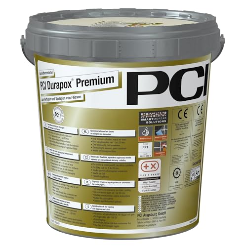 PCI Durapox Premium 5 kg Nr. 23 Lichtgrau 2K-Epoxidharz-Fugenmörtel Verfugen Verlegen Fliesen Sika PCI Durapox Premium 5 kg Nr. 23 Lichtgrau 2K-Epoxidharz-Fugenmörtel Verfugen Verlegen Fliesen Sika von Generisch