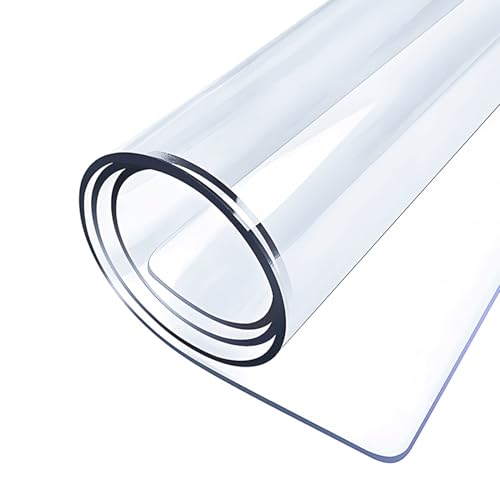 PVC-Tischdecke Wasserdichter Tischschutz - 1,5 mm Dickes, langlebiges Vinyl-Wachstuch für eine einfache Reinigung (31.5 * 31.5 in/80 * 80 cm) von Generisch