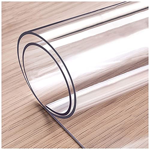 PVC-Tischschutz, abwischbar, transparent, Vinyl, wasserdicht, Abdeckung für Küche und Couchtisch, rechteckiges Design PVC-Tischschutz, abwischbar, transparent, Vinyl, wasserdicht, Abdeckung für Küche und Couchtisch, rechteckiges Design von Generisch