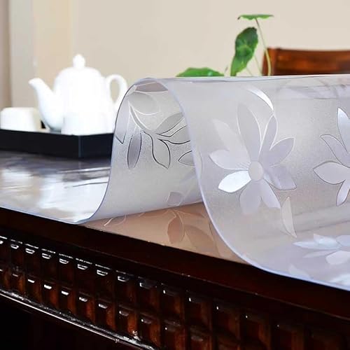 PVC-Tischschutz, transparent, hitzebeständig, 2 mm dick, strapazierfähige Abdeckung für Tische, Stil B PVC-Tischschutz, transparent, hitzebeständig, 2 mm dick, strapazierfähige Abdeckung für Tische, Stil B von Generisch