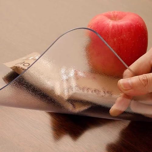 PVC-Tischschutz, transparent, hitzebeständig, 2 mm dick, strapazierfähige Abdeckung für Tische, Stil B PVC-Tischschutz, transparent, hitzebeständig, 2 mm dick, strapazierfähige Abdeckung für Tische, Stil B von Generisch
