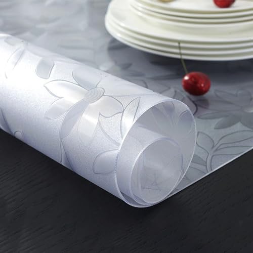 PVC Tischschutz Wasserdicht Tischdecke Schutz für Zuhause Restaurant Wohnzimmer Café Transparent 2mm Dicke 135x220cm Rechteck PVC Tischschutz Wasserdicht Tischdecke Schutz für Zuhause Restaurant Wohnzimmer Café Transparent 2mm Dicke 135x220cm Rechteck von Generisch