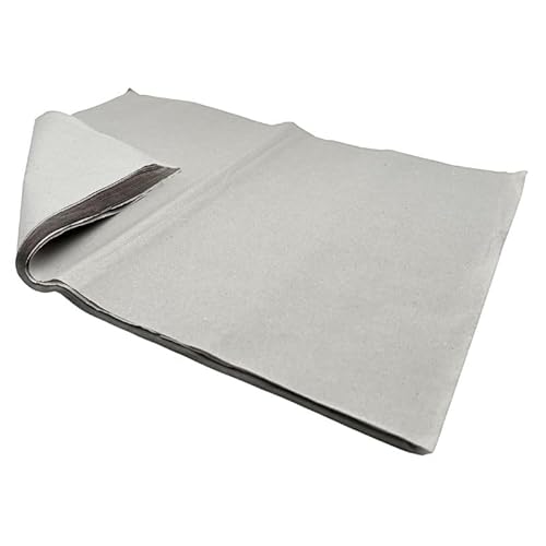 Packseide 50 x 75 cm 1 Kg Hellgrau Top Qualität Seidenpapier Verpackungsmaterial Packpapier Ideal für Umzug, Versand, Verpackung (1, Kilogramm) von Generisch