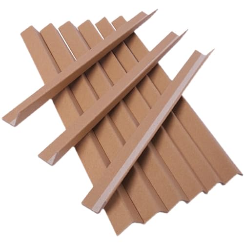 Paletten-Eckenschutz, 100 cm lang, robuster Kantenschutz für sicheren Transport und Umzug, 10 Stück Paletten-Eckenschutz, 100 cm lang, robuster Kantenschutz für sicheren Transport und Umzug, 10 Stück von Generisch
