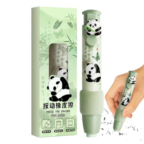Panda Erasers, Eraser Pencil, Stationery Supplies Without Damaging Paper, Cute Panda Design for Friends, Youth, Students, Teachers, Teens, Girls, Son, Daughter, School Panda Erasers, Eraser Pencil, Stationery Supplies Without Damaging Paper, Cute Panda Design for Friends, Youth, Students, Teachers, Teens, Girls, Son, Daughter, School von Generisch