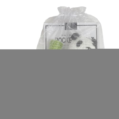 Panda Häkeltier,Häkelpanda,Kuscheltiere Plüsch Panda | Handgefertigter entzückender gehäkelter mit Grußkarte und Organza-Paket für Thanksgiving, Kindertag, Babyparty Panda Häkeltier,Häkelpanda,Kuscheltiere Plüsch Panda | Handgefertigter entzückender gehäkelter mit Grußkarte und Organza-Paket für Thanksgiving, Kindertag, Babyparty von Generisch