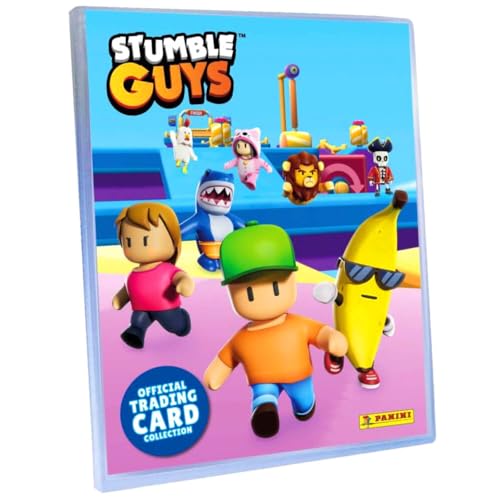 Panini Stumble Guys Karten Serie 1 - Sammelkarten - Stumble Guys Trading Cards (2024) - Auswahl (1 Sammelmappe) von Generisch