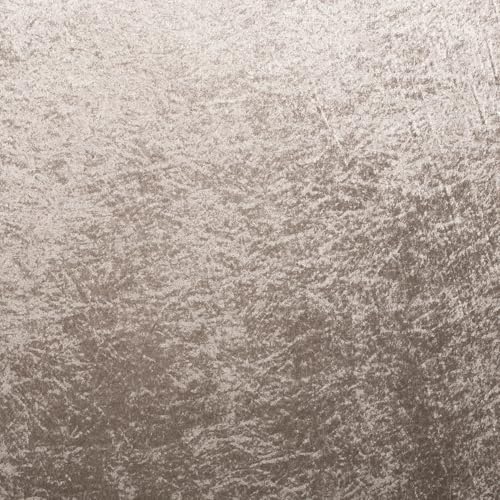 Pannesamt Meterware - Panné Samt Stoff - Dekostoff, Knit Velour Polyester - Samtstoff glänzend - Velour glänzend *Ab 50cm x 147cm, Farbe: 052 natur von Generisch