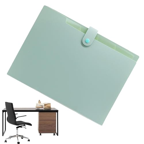 Papier-Organizer, 5 Fächer, -Ordner, Organizer, Reisedokumenten-Halter, tragbare wichtige Dokumentenmappe, Dokumentenschutz für Dokumente, Quittungen, Karten von Generisch