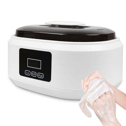 Paraffinwachsmaschine, 200 W Heizung für Hände und Füße, einstellbare Temperatur, 3500 ml Kapazität, schnell schmelzendes Paraffinbad für glatte Haut zu Hause Paraffinwachsmaschine, 200 W Heizung für Hände und Füße, einstellbare Temperatur, 3500 ml Kapazität, schnell schmelzendes Paraffinbad für glatte Haut zu Hause von Generisch