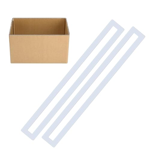 Parkplatz-Schablonen, Linien und Schriftzug-Set, langlebig, Bürgersteigmarkierungs-Zeichenwerkzeuge mit Papierbox, für Garagen, Wege, Einfahrten, Straßenrand, Parkin, 0,16 x 233,68 cm von Generisch