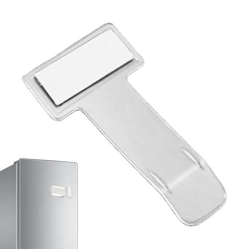 Parkscheinhalter-Clip – Transparente Klebehalterung Für Armaturenbrett Und Windschutzscheibe | Papieretiketten-, Notizhalter, Klemme, Lasche, Verschluss, Sichtplatte, Druckknopf, Kartenhalter, von Generisch