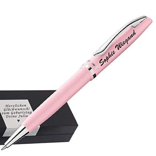 Pelikan Kugelschreiber Farbe Rose mit Gravur als Geschenk & Wunschsymbol Geschenkverpackung Pelikan Kugelschreiber Jazz Pastell Rose PS22 - mit AMAZON KONFIGURATOR gestalten ! Pelikan Kugelschreiber Farbe Rose mit Gravur als Geschenk & Wunschsymbol Geschenkverpackung Pelikan Kugelschreiber Jazz Pastell Rose PS22 - mit AMAZON KONFIGURATOR gestalten ! von FOXCUP