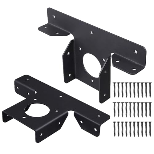 Pergola-Eckverbinder-3-Wege-T-Verlängerungsplatten | Hochleistungsverstellbares Stützkit, Stahlrahmengelenkshalterung, Diys Outdoor Pavillon Basis-Verspannungsset, Deck-Markise-Strahl-Klemm-Hardware Pergola-Eckverbinder-3-Wege-T-Verlängerungsplatten | Hochleistungsverstellbares Stützkit, Stahlrahmengelenkshalterung, Diys Outdoor Pavillon Basis-Verspannungsset, Deck-Markise-Strahl-Klemm-Hardware von Generisch