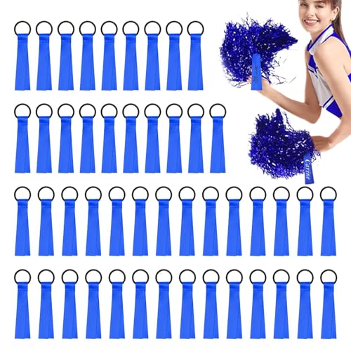 Personalisierbare Cheer-Namensschilder, Bandanhänger, weiche Cheerleader-Namensschilder, Cheerleader-Namensschilder, blanko, 11,5 x 2 cm für Text, Slogan und Namen von Generisch