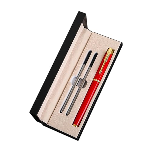 Personalisierter Premium Kugelschreiber + Geschenkbox,hochwertig blauschreibend mit Namensgravur,ein einzigartiges Geschenk,personalisierte Geschenke für Männer und Frauen (E) von Generisch