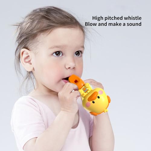 Pfeife mit Lanyard, Kleinkind Pfeife,Kinder Trompete kleine Pfeifen -Kleinkindmusikinstrumente, Lungentrainingsgerät, Neuheit Musikspielzeug für Kinder Spielen von Generisch