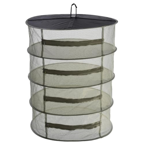 Pflanzentrocknungs-Netzgestell | 4 Lagiger Kräutertrockner Netz Hängendes Kräutertrockennetz | Trocknungsnetz Grow Netz Trockennetz Drying net zum Aufhängen für Hydrokultur-Pflanzen, Knospen, Unkraut Pflanzentrocknungs-Netzgestell | 4 Lagiger Kräutertrockner Netz Hängendes Kräutertrockennetz | Trocknungsnetz Grow Netz Trockennetz Drying net zum Aufhängen für Hydrokultur-Pflanzen, Knospen, Unkraut von Generisch