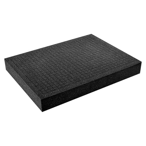 Pick and Pluck Foam – Vorwürfel-PU-Schaumstoff-Einsätze, weiche Zupfblätter | Einsätze für Koffer, Reisen, Geschäftsreisen, Umzug, Schutzfolien für Ferngläser, Kameras, Werkzeuge von Generisch