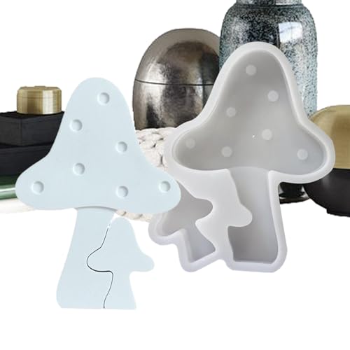 Pilz Harz Form,Pilz Resin Formen | Flexible Form Für Küchenhandwerk Seife Kekse Gummi Schokolade Deko Pilz Harz Form,Pilz Resin Formen | Flexible Form Für Küchenhandwerk Seife Kekse Gummi Schokolade Deko von Generisch