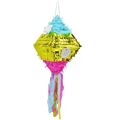 Pinata Kegel – kleine Pinata für Geburtstagsfeiern – Geburtstagsfeier mit Sommer-Thema, bunte Dekorationen für Partys Pinata Kegel – kleine Pinata für Geburtstagsfeiern – Geburtstagsfeier mit Sommer-Thema, bunte Dekorationen für Partys von Generisch