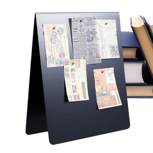 Pinnwand aus Metall, Haushaltsinformationsanzeige, rutschfeste, magnetische Pinnwand für Memo-Schrank, Haftnotizen, Zuhause, Büro, Schlafsaal, Klassenzimmer, Poesie Pinnwand aus Metall, Haushaltsinformationsanzeige, rutschfeste, magnetische Pinnwand für Memo-Schrank, Haftnotizen, Zuhause, Büro, Schlafsaal, Klassenzimmer, Poesie von Generisch