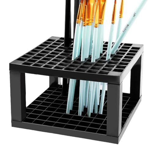 Pinselhalter, Organizer, Kunstpinselständer, multifunktionaler Pinselhalter, 96 Löcher, -Stifthalter, Stifthalter, Organizer für Stifte, Buntstifte von Generisch