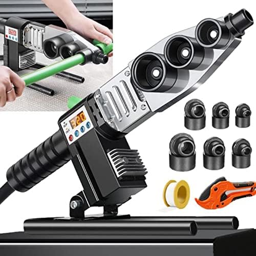 Pipe Fusion Welder – Handwerkzeug aus Kunststoff mit Digitalanzeige für effizientes, nahtloses Verbinden Pipe Fusion Welder – Handwerkzeug aus Kunststoff mit Digitalanzeige für effizientes, nahtloses Verbinden von Generisch