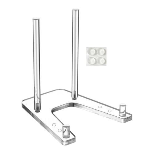Plate Display Stand,Bilderrahmen Acryl Ständer - Klare Staffeleien Verstellbarer Halter Für Handy Kunstwerke Postkarten Ablage Fotoalbum Schreibtisch Tablet Plate Display Stand,Bilderrahmen Acryl Ständer - Klare Staffeleien Verstellbarer Halter Für Handy Kunstwerke Postkarten Ablage Fotoalbum Schreibtisch Tablet von Generisch