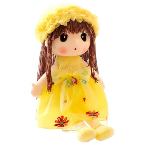 Plüschpuppe - Entzückende Handgefertigte Stoffpuppen | Prinzessin Spielzeugfigur | Kleines Mädchen Kuschelbegliedern | Sleeped Cuddle Buddy Puppenspielzeug Für Kleinkinder, Kindergarten Und Komfort Pl Plüschpuppe - Entzückende Handgefertigte Stoffpuppen | Prinzessin Spielzeugfigur | Kleines Mädchen Kuschelbegliedern | Sleeped Cuddle Buddy Puppenspielzeug Für Kleinkinder, Kindergarten Und Komfort Pl von Generisch