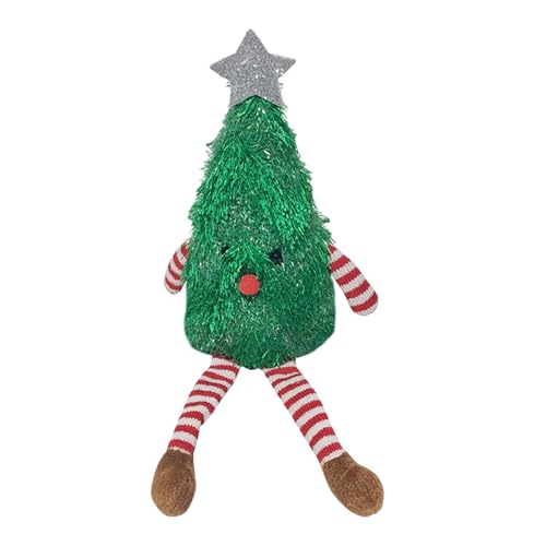Plüschtier Weihnachten - Süße Weihnachtsbaumpuppe | Weiche Figuren Festliches Spiel für Reisen Zuhause Schreibtischdekoration Spielzeug Kinder Spaß Plüschtier Weihnachten - Süße Weihnachtsbaumpuppe | Weiche Figuren Festliches Spiel für Reisen Zuhause Schreibtischdekoration Spielzeug Kinder Spaß von Generisch
