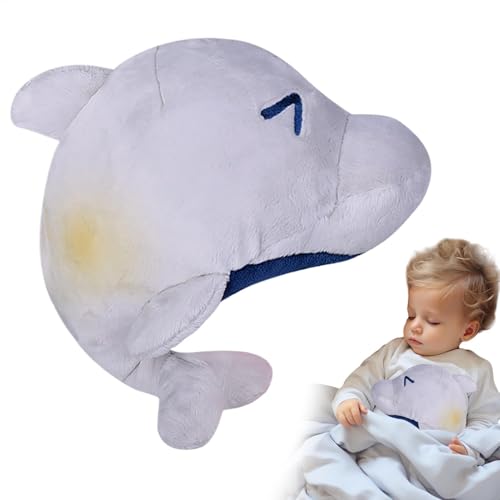 Plüschtiere, Gefüllte Tiere,Beleuchtung Puppe | Turtle Crab Delphin Plüsch Gefülltem Schlaf Begleiter Soother Sound Und Leichte- Puppenspielzeug Zum Geburtstag von Generisch