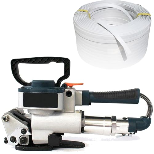 Pneumatische Heißschmelzballenpresse für Kartons, Textilien, Kunststoffrohre, 13–19 mm Breite, 0,5–1,5 mm Dicke, 3500 N Anziehkraft von Generisch