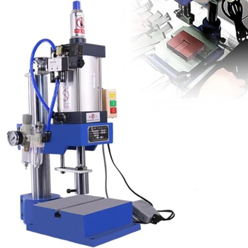Pneumatische Stanzpresse mit Fußpedal, Doppeltastensicherheit, für Blechlochstanzen in Werkstätten Pneumatische Stanzpresse mit Fußpedal, Doppeltastensicherheit, für Blechlochstanzen in Werkstätten von Generisch