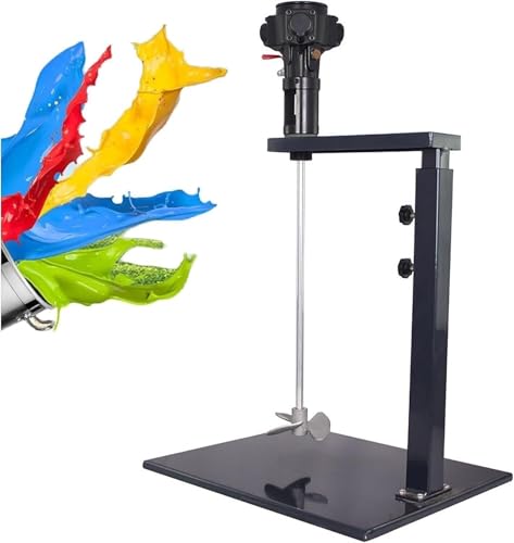Pneumatischer Farbmischer, höhenverstellbare Halterung für effizientes Farbrühren, ideal für professionelle und DIY-Malprojekte Pneumatischer Farbmischer, höhenverstellbare Halterung für effizientes Farbrühren, ideal für professionelle und DIY-Malprojekte von Generisch