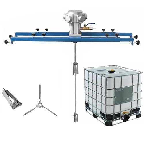 Pneumatischer Farbmischer mit klappbarem Propeller, ideal für große Fässer, effiziente Farbrührlösung für den industriellen Einsatz Pneumatischer Farbmischer mit klappbarem Propeller, ideal für große Fässer, effiziente Farbrührlösung für den industriellen Einsatz von Generisch