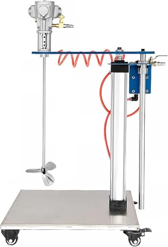 Pneumatischer Farbmischer mit verstellbarem Ständer, automatisches Anheben für effizientes Mischen von Tinte und Beschichtung, Edelstahlklinge Pneumatischer Farbmischer mit verstellbarem Ständer, automatisches Anheben für effizientes Mischen von Tinte und Beschichtung, Edelstahlklinge von Generisch