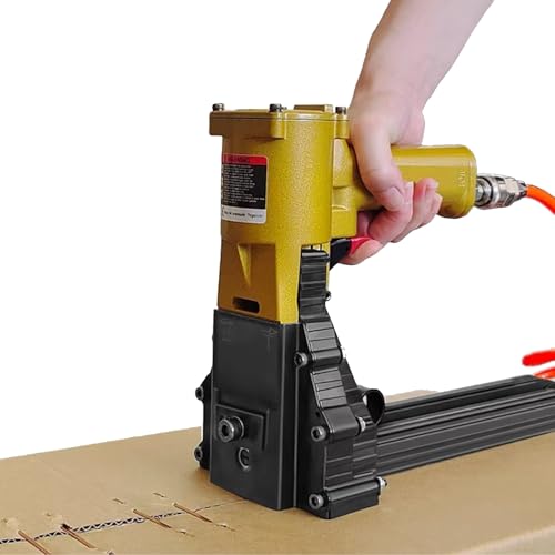 Pneumatischer Kartonhefter, automatisches Kartonversiegelungswerkzeug für sicheres Verpacken, ideal für Versand und Umzug von Generisch