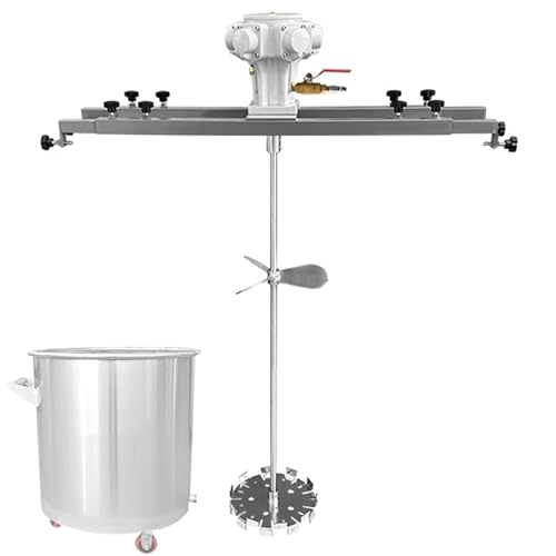 Pneumatischer Mixer mit offenem Zylinder, hocheffizientes Luftrührwerk zum homogenen Mischen von Farben, Klebstoffen, Farbstoffen und Tinten von Generisch