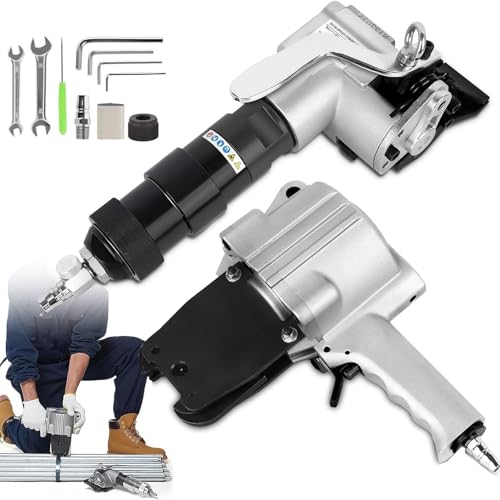 Pneumatisches Stahl-Umreifungswerkzeug, robuster, luftbetriebener Spanner und Schneidversiegelung für sichere Verpackung, tragbare Banding-Lösung Pneumatisches Stahl-Umreifungswerkzeug, robuster, luftbetriebener Spanner und Schneidversiegelung für sichere Verpackung, tragbare Banding-Lösung von Generisch