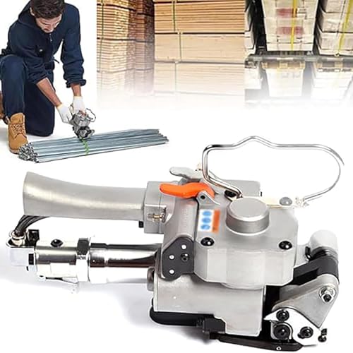 Pneumatisches Umreifungswerkzeug, 4000N Max Tension Handballenpresse, automatische Verpackungsmaschine für sicheres Banding von Generisch