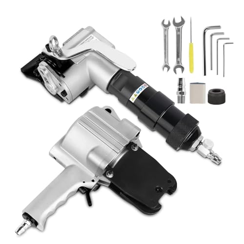 Pneumatisches Umreifungswerkzeug-Set – Spanner und Cutter Sealer für sichere Metallumreifung, ideal für industrielle Verpackung und Versand Pneumatisches Umreifungswerkzeug-Set – Spanner und Cutter Sealer für sichere Metallumreifung, ideal für industrielle Verpackung und Versand von Generisch