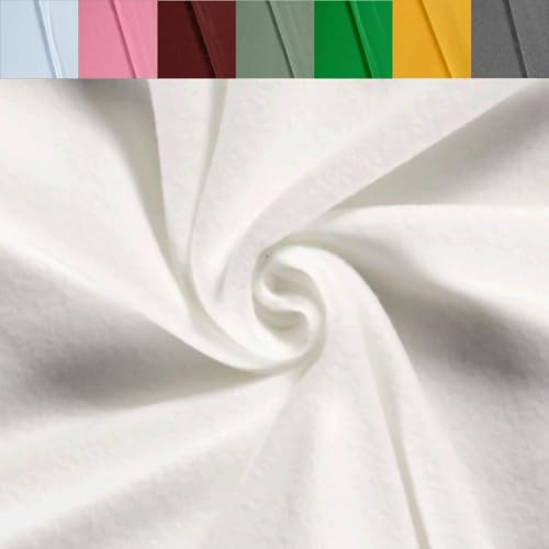 Polarfleece Meterware antipilling - Fleecestoff weich/kuschelig - Kuschelfleece Uni - Polyesterfleece - Winterstoff - 50 x 150 cm, Farbe: 051 creme Polarfleece Meterware antipilling - Fleecestoff weich/kuschelig - Kuschelfleece Uni - Polyesterfleece - Winterstoff - 50 x 150 cm, Farbe: 051 creme von Generisch